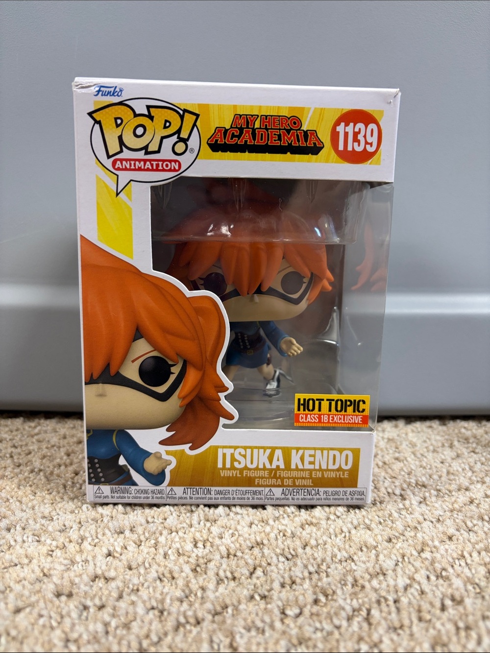 Funko Pop! Itsuka Kendo Orange Hair with Blue Outfit